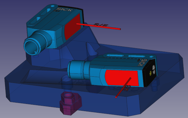 Choose industrial applications and services with this button